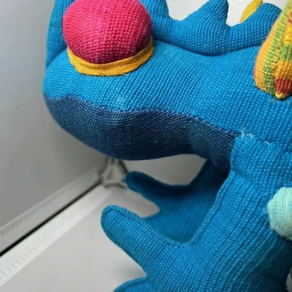 Handmade Barefoot Thorny Devil Blue Colorful - Picture 3 of 8